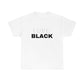 Love Black Cotton T-shirt